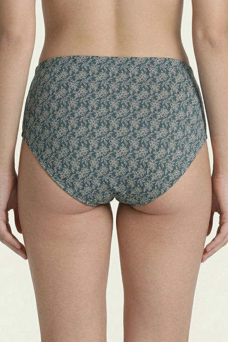 Zivame Medium Rise Full Coverage Hipster Panty (Pack of 3) - Multicolor — image 8